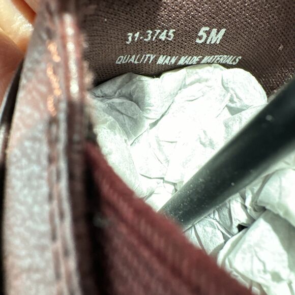 NEW So Lite by Easy Street Slip on Burgundy Clogs Women's Size 5 M - Picture 4 of 10